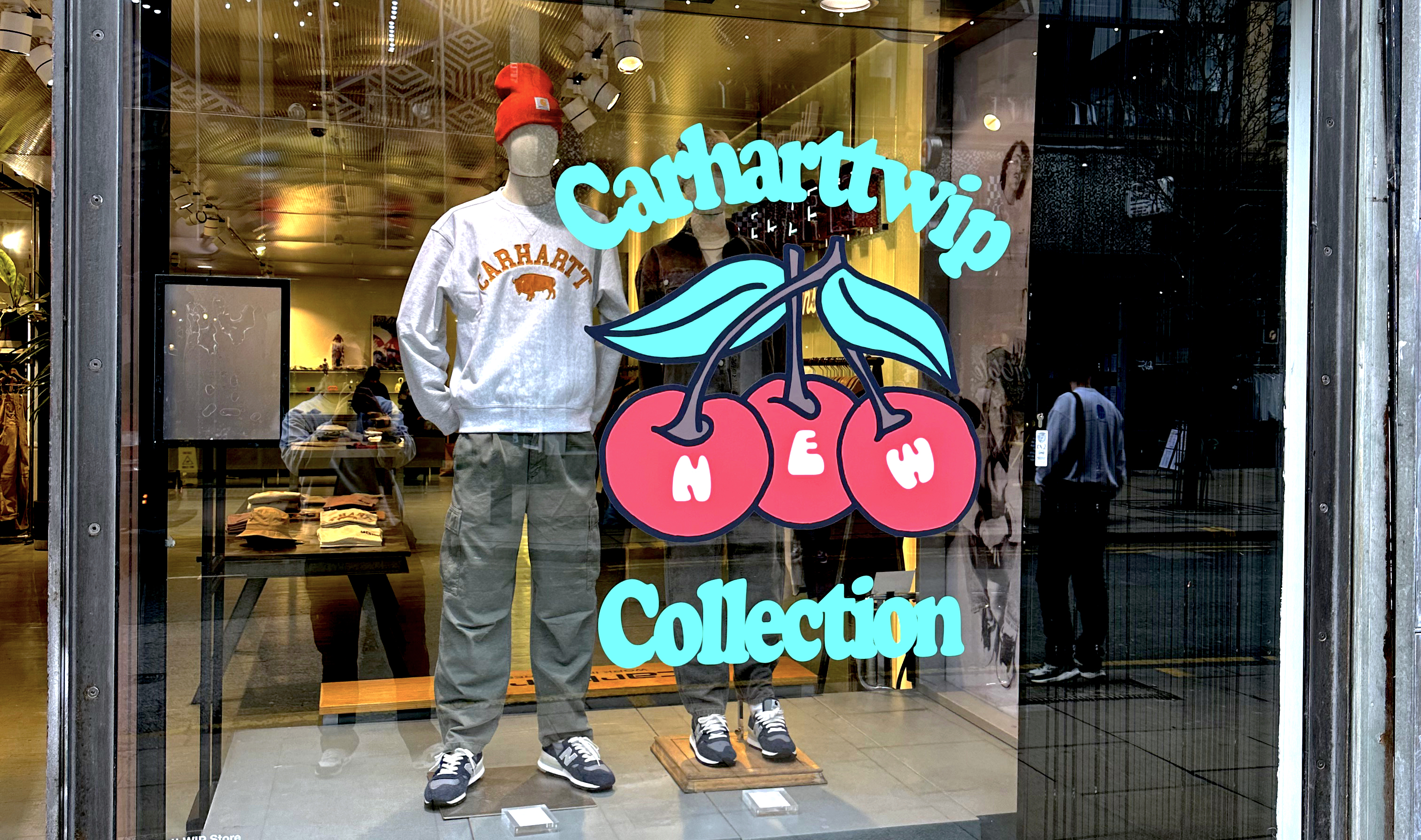 Vinyl Window Graphics Bristol - Carhartt WIP