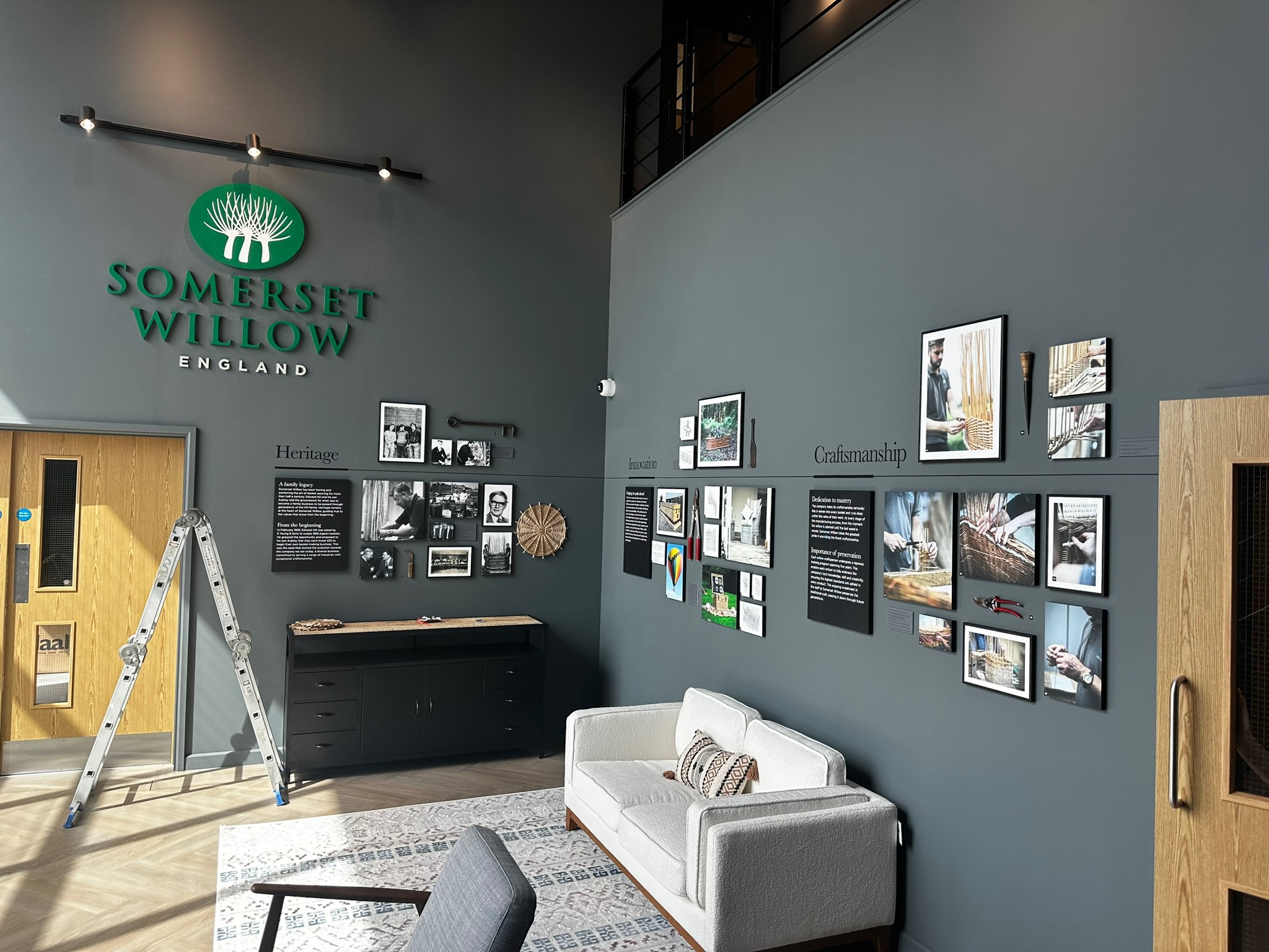 Lobby signage Bristol