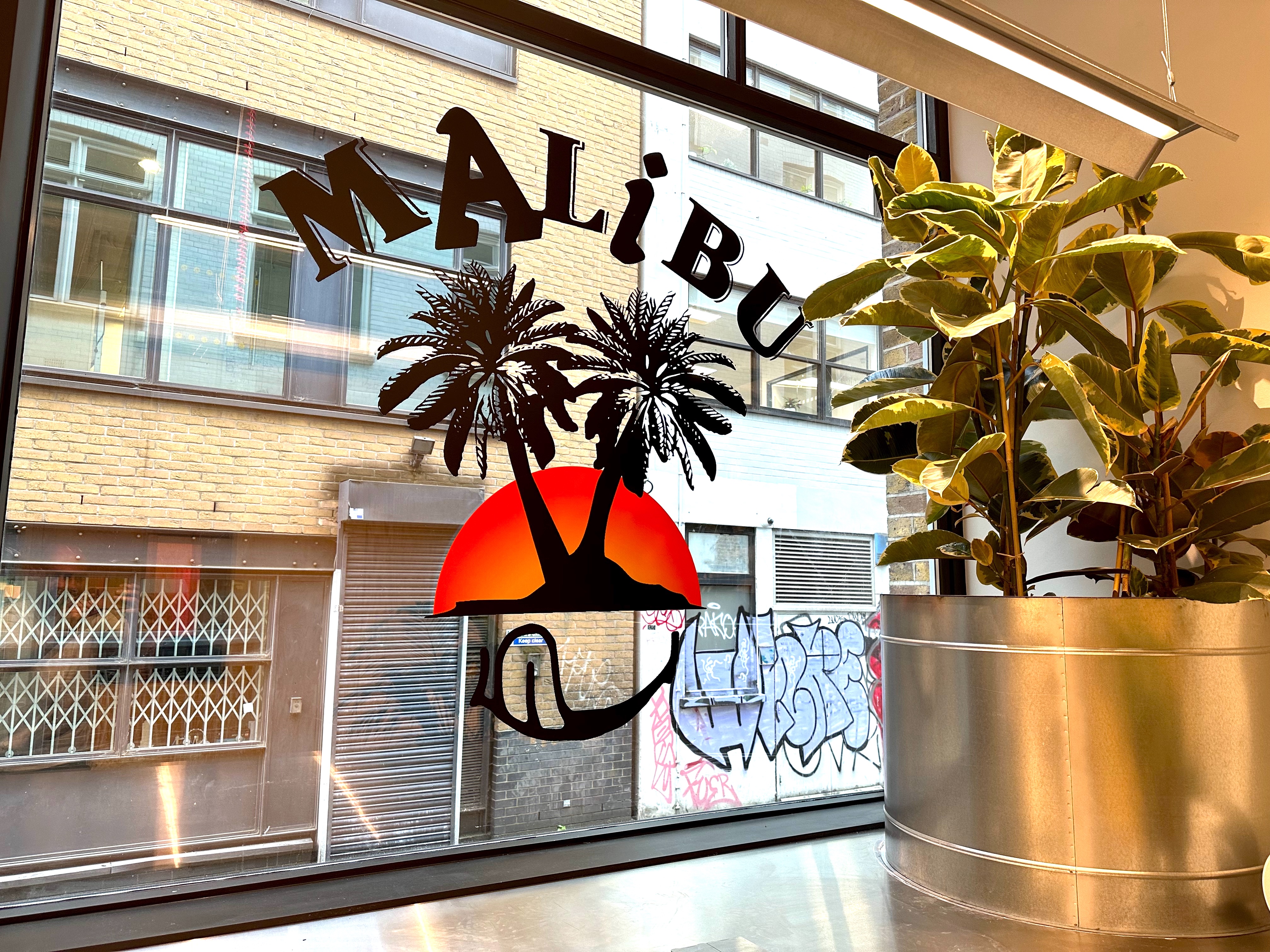 Vinyl Window Graphics Bristol - Malibu Window Vinyl