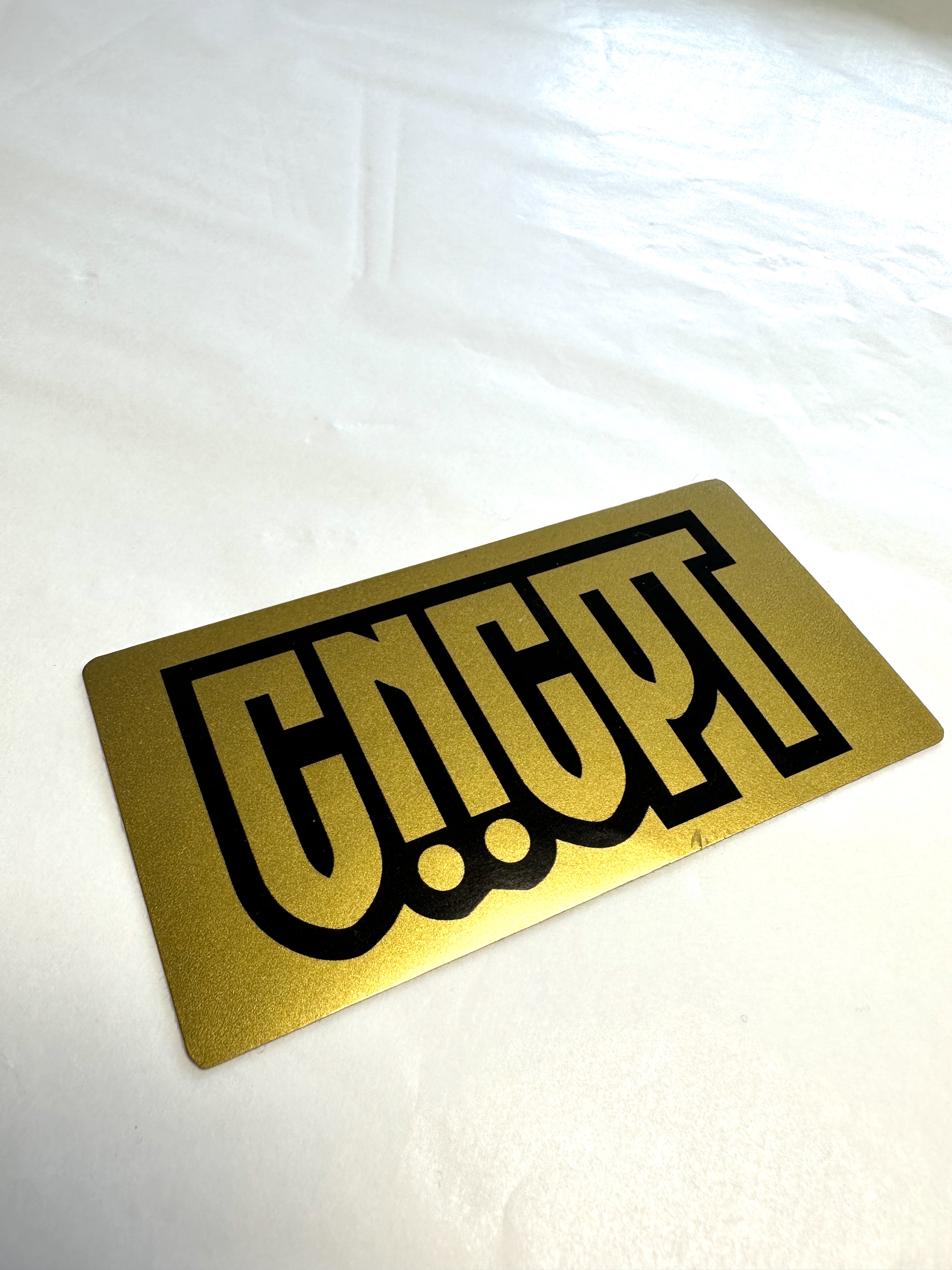 Metallic Sticker
