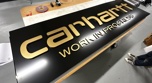 Carhartt Bristol shop sign
