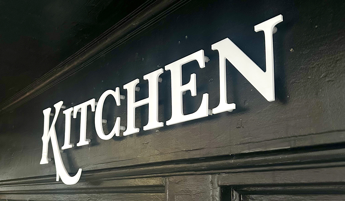 Cut Acrylic Lettering Bristol