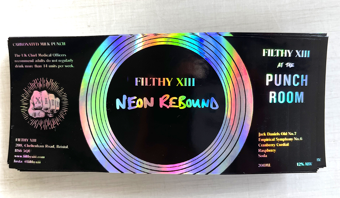 Holographic Stickers Bristol