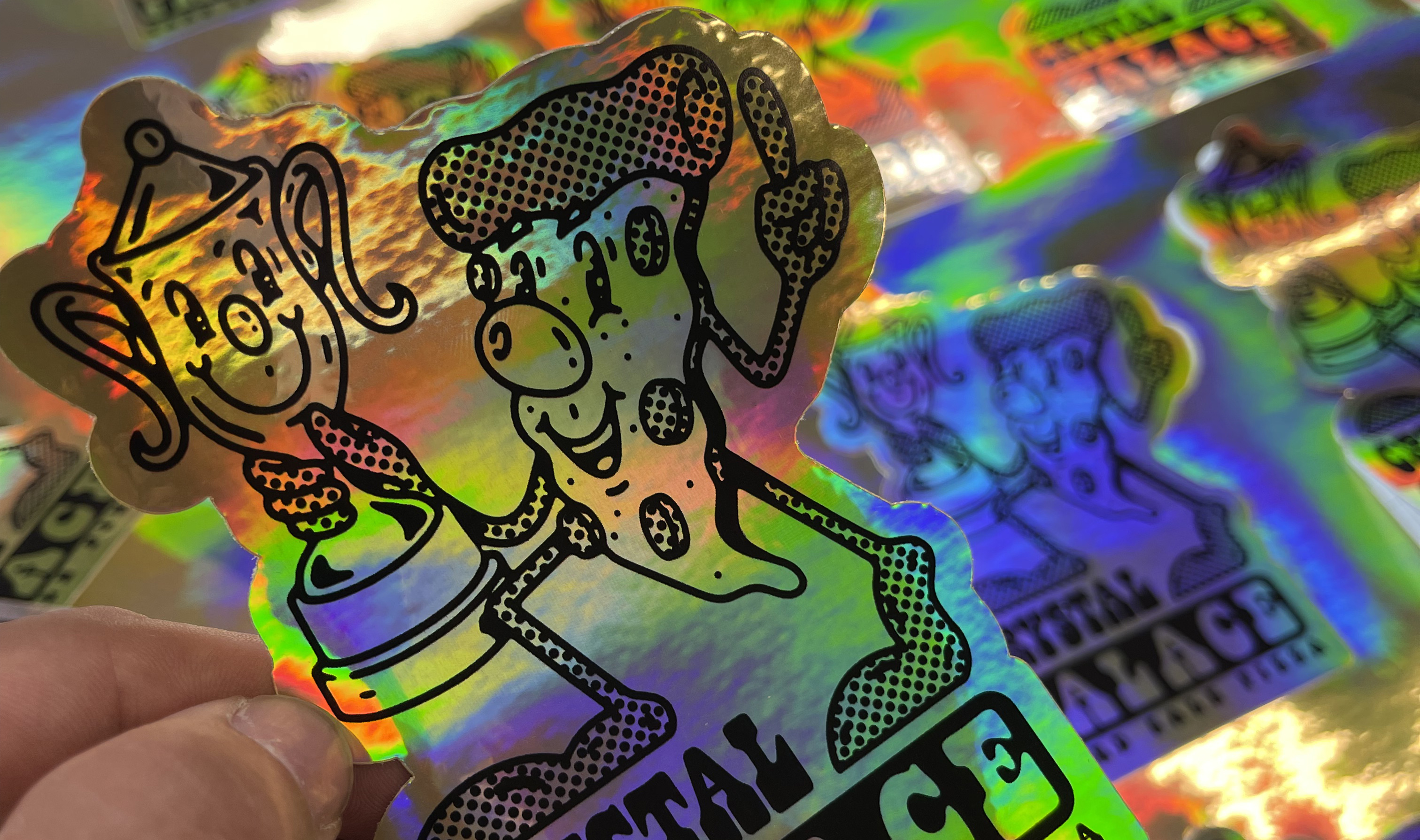 Stickers Bristol - Petrol Metallic