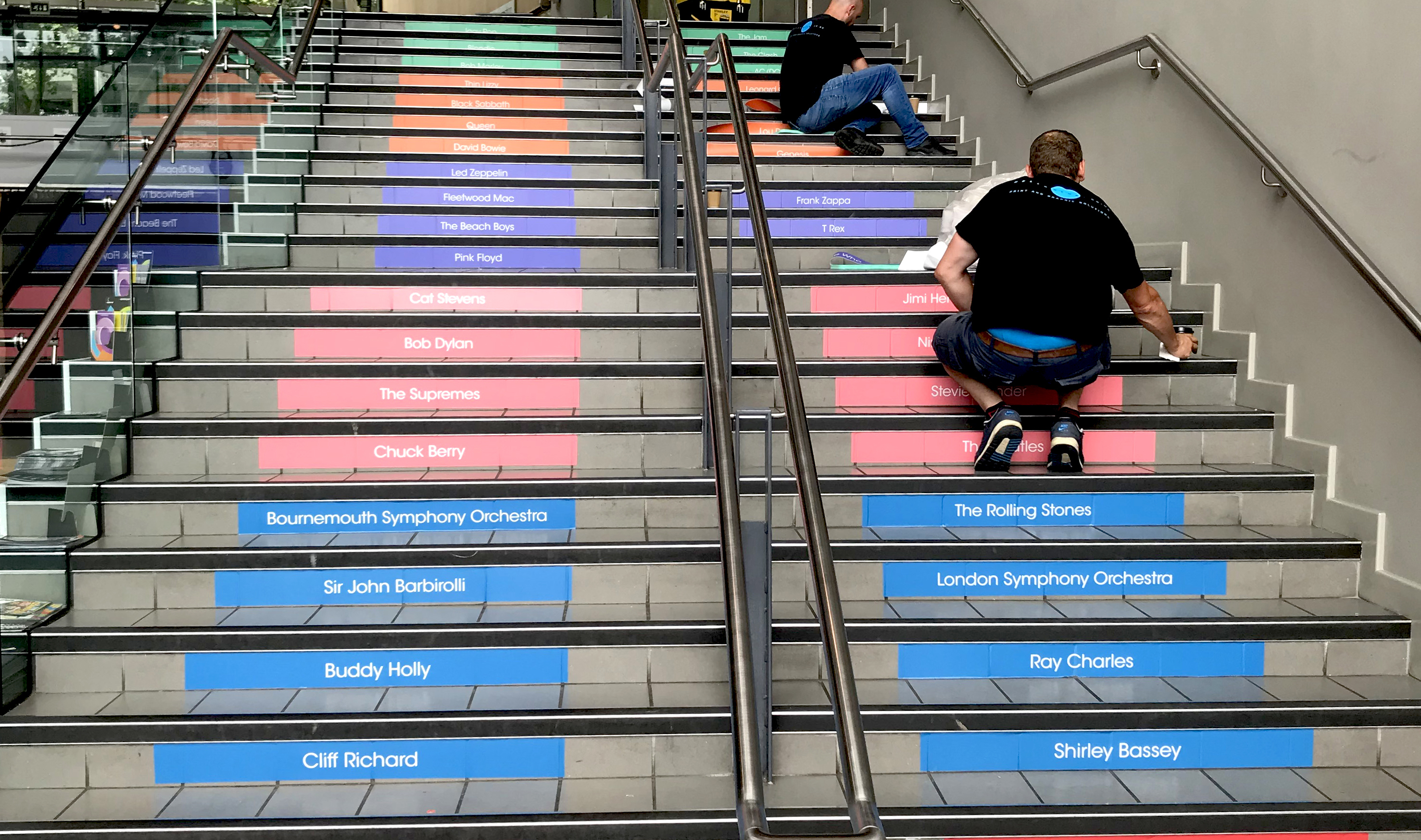 Floor graphics Bristol - Bristol Beacon floor Graphics