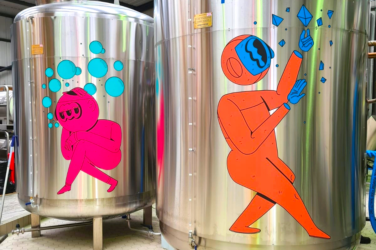 LHG Brew Tanks Vinyl