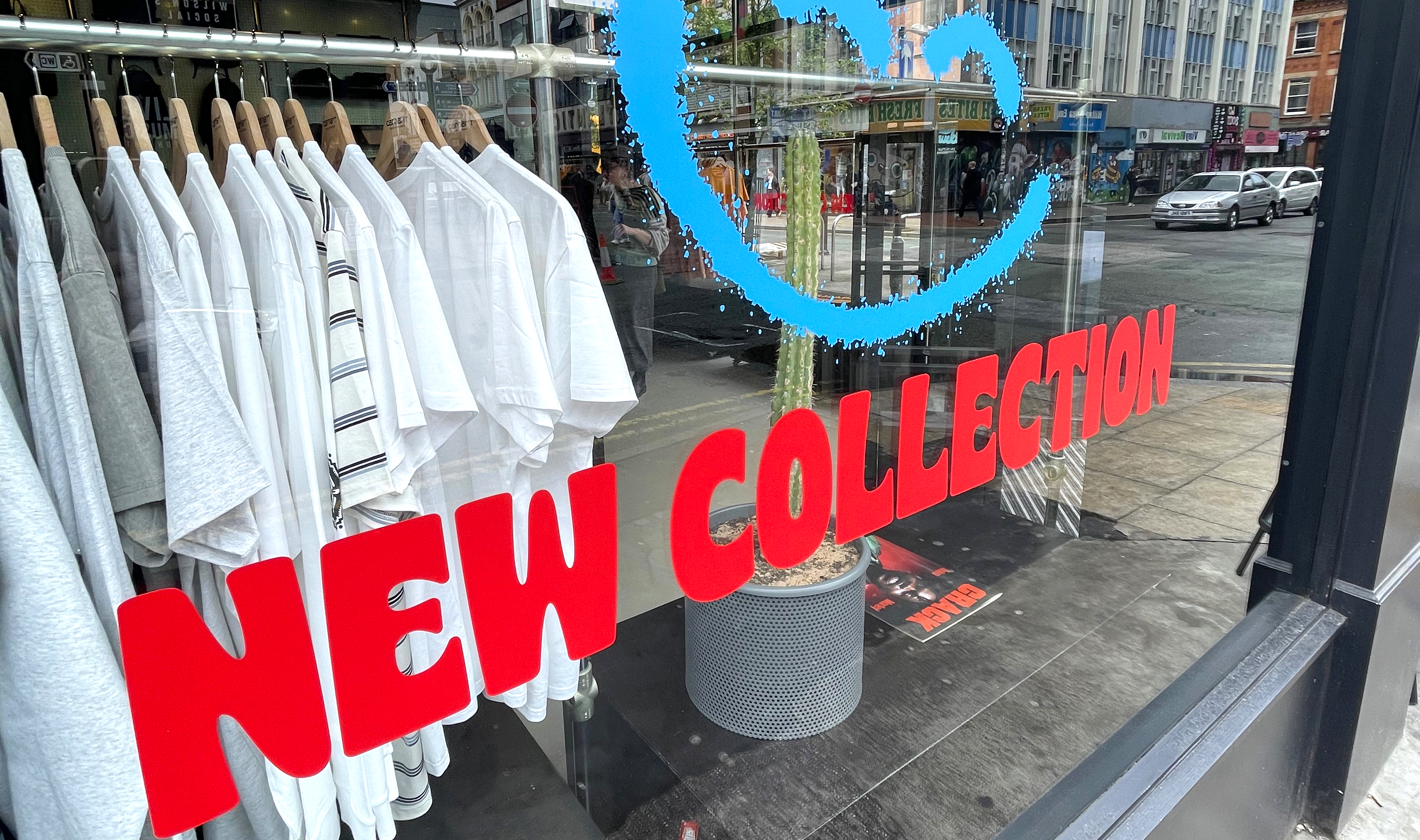 Vinyl Window Graphics Bristol - Carhartt WIP Manchester