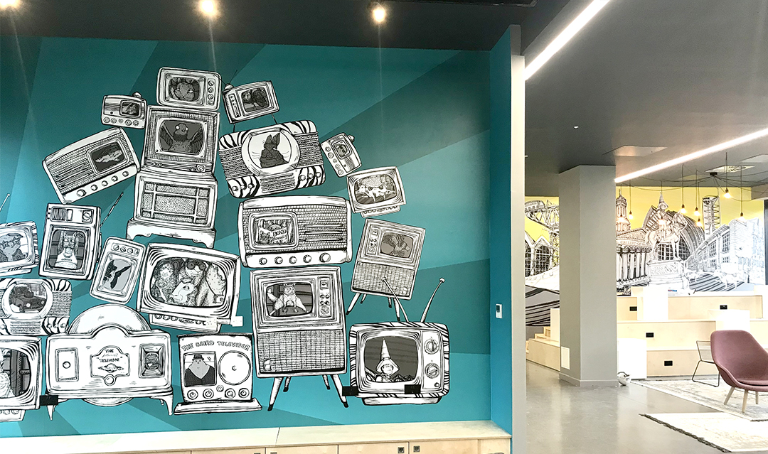 Digital wallpaper Bristol - Wallpaper Alex Lucas Scotland