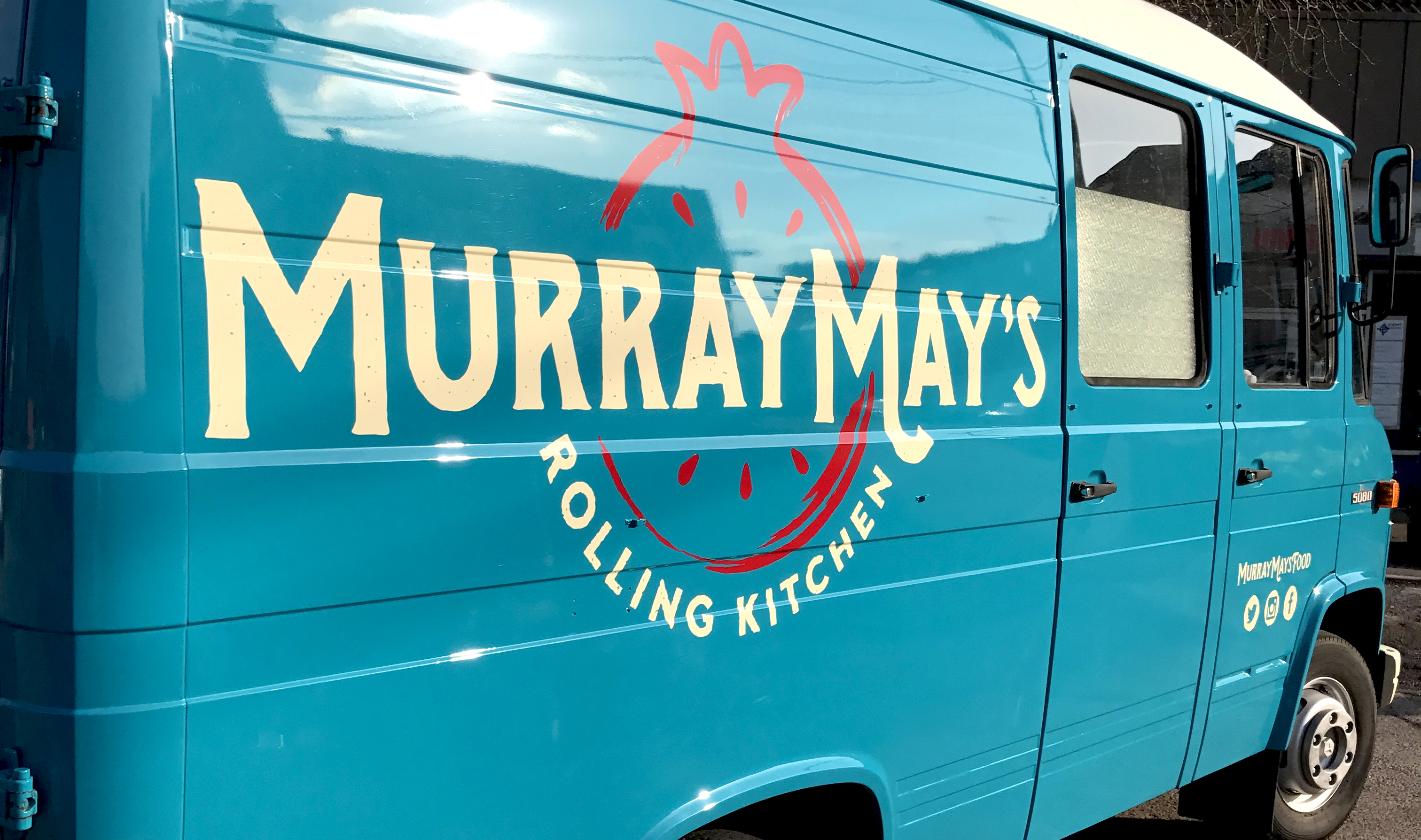 Vinyl wrapping Bristol - Mercedes Truck Vinyl - Murray Mays
